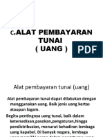 Alat Pembayaran Tunai (Ekonomi)