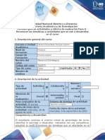 Guía de Actividades y Rúbrica de Evaluación - Paso 0 - Reconocer Las Temáticas y Actividades A Desarrollar en El Curso