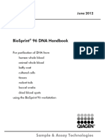 Biosprint 96 Dna Handbook: Sample & Assay Technologies