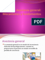 anestesia general