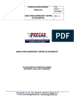 Manual Para La Eleboración y Control de los Documentos (1)