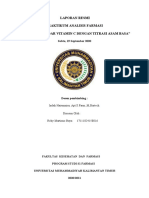 Laporan Titrasi Asam Basa PDF