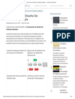Documento de Diseño de Software Ejemplo - Colección de Ejemplo