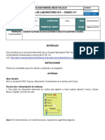Laboratorio Ley de La Inercia PDF