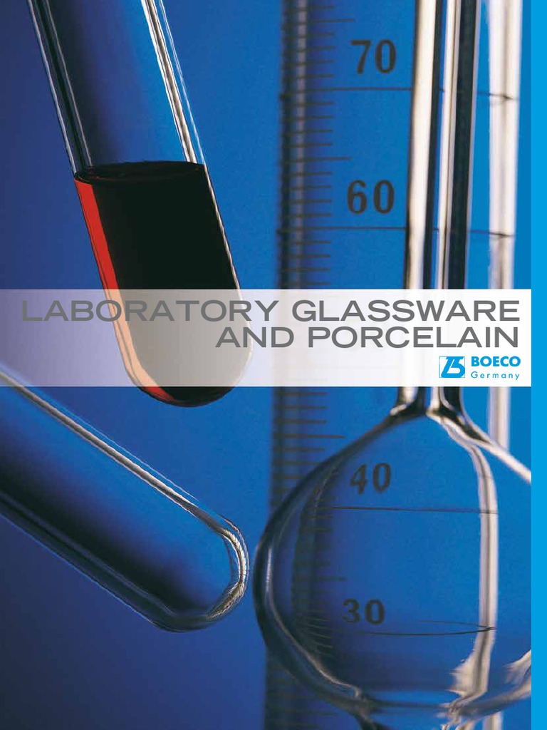 Laboratory Glassware and Porcelain | PDF | Glasses | Glass Applications