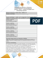 Formato respuesta - Fase 2 - La antropología y su campo de estudio