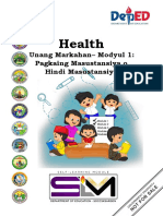HEALTH 1 Module 1