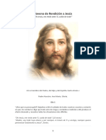 Novena de Rendicic3b3n A Jesus