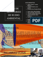 Plan de Ruido Ambiental