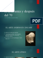 El Arte, Antes y Después Del 70