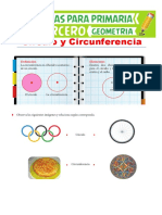 Circunferencia y Círculo para Tercero de Primaria PDF