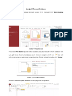 Langkah Membuat Database