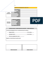 Formato de Elección de Delegado