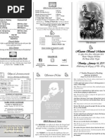 Download Weekly Bulletin 01-16-11 by Heaven Bound Ministries Worship Center SN47726914 doc pdf