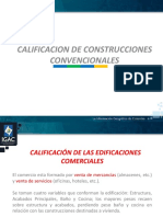 Calificacion Construcciones Convencionales Comercio