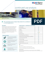 Suitability For Continued Use Analysis