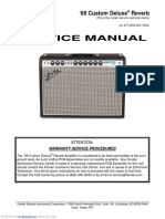 Service Manual: 68 Custom Deluxe Reverb