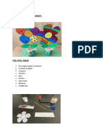 Flowerpots Spring Craft PDF