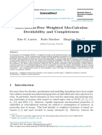 Alternation-Free Weighted Mu-Calculus: Decidability and Completeness
