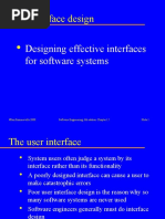 User Interface Design: Designing Effective Interfaces For Software Systems