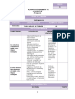 Lesson Plan Personal Information