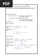 Orcad / Pspice Simulator - 7400 Library - 7408, 7432 & 7486 Simulation Settings: Analysis Type - Time Domain