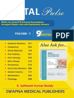 Dental Pulse, 9e, Vol 1 PDF