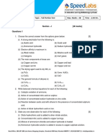 ICSE10 - Chemistry - Full Portion Test Paper - 02