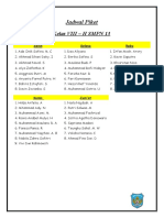 Jadwal Piket