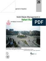 Itahari Municipality: Solid Waste Management in