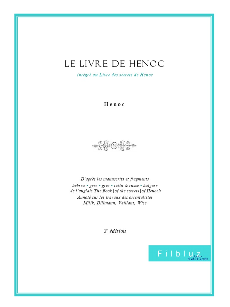 henoc pdf nephilim paradis