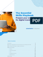 The Essential Skills Playbook: Prepare Your Organization For Digital Transformation
