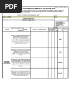Individual Performance Commitment and Review (Ipcr)
