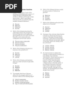 Khan Academy Carbohydrates Questions