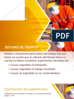 Cálculo de Tiempos PDF