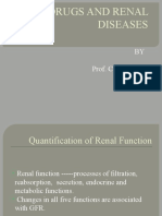 Drugs and Renal Diseases