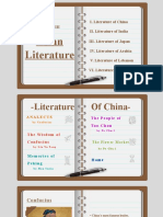 WORLDLIT - Literature of China 1