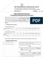 1 JE Post for SC category in KPTCL for HK only.pdf