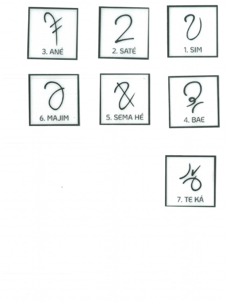 Tameana - Simbolos Vibracionales | PDF