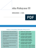 MKK20303 - Mekanika Rekayasa III