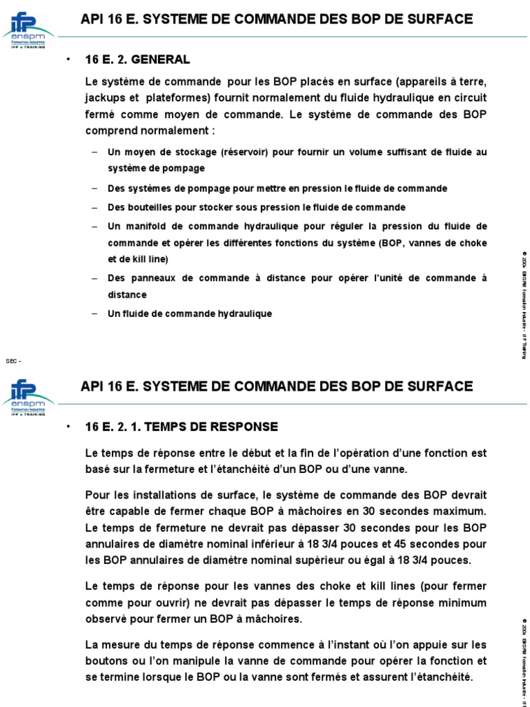 API Surface ENTP | PDF | Forage | Soupape