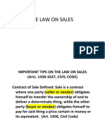 Law On Sales PDF