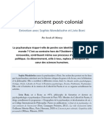 Linconscient Post Colonial PDF