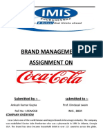 Brand Management Assignment On: Submitted By:-Submitted To