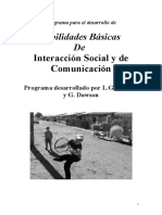 Habilidades Básicas de Interacción Social y Comunicación Klinger y Dawson PDF