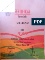 Sertifikat Workshop Penulisan Karya Ilmiah UPTT