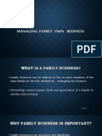 U5 Managing Family Own Business