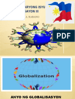 Globalisasyon Iii