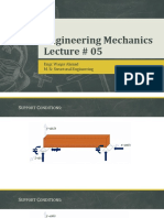 Engineering Mechanics Lecture # 05: Engr. Waqar Ahmad M. SC Structural Engineering