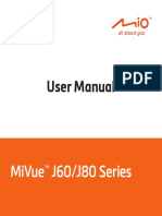 User Manual: Mivue J60/J80 Series